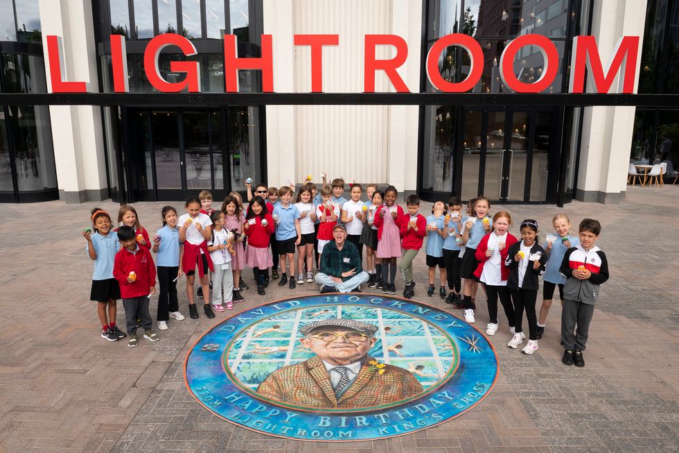 Lightroom - David Hockney 86th Birthday Artwork, London, 6th July 2023