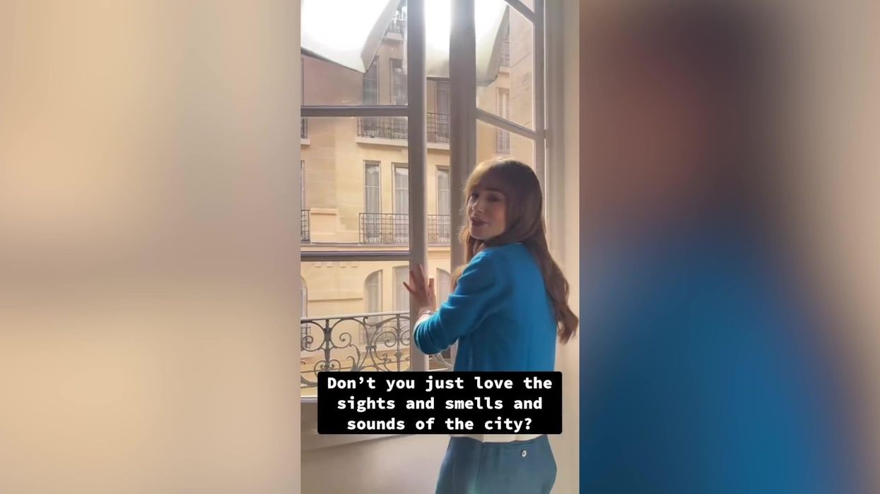 This behind-the-scenes look at Emily in Paris will completely ruin the show for you