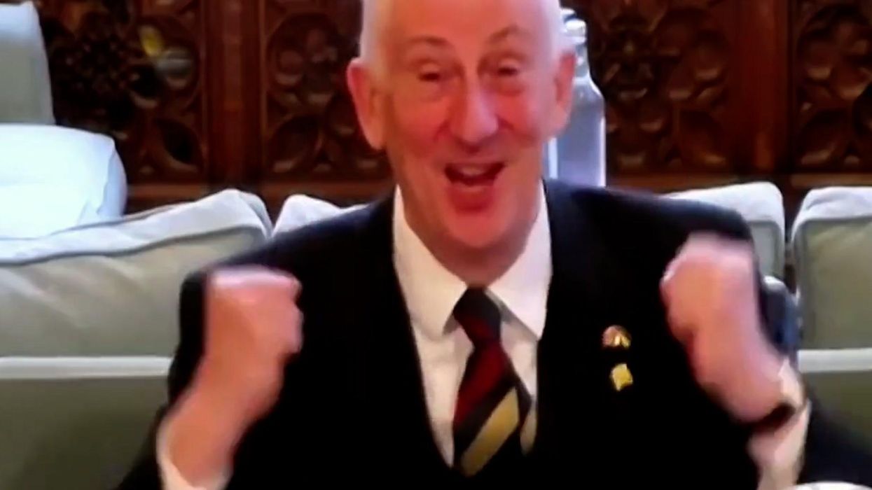 Sir Lindsay Hoyle reveals when he plans to wear pilot helmet Zelensky gave him