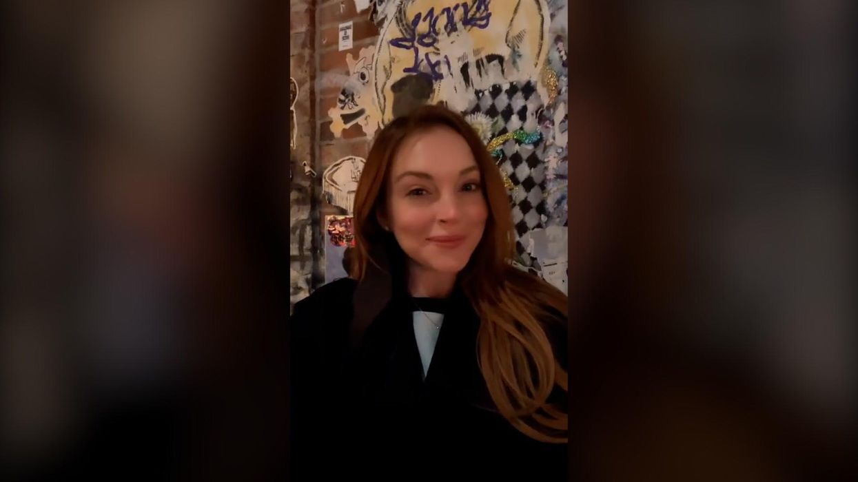 Lindsay Lohan recreates iconic scene from 'The Parent Trap' on TikTok