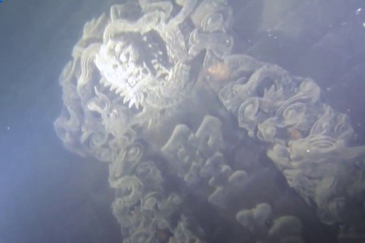 Ancient Chinese city found perfectly preserved at the bottom of a lake