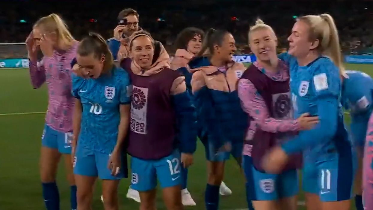 Lionesses belt out 'Sweet Caroline' after reaching World Cup Final for first time ever