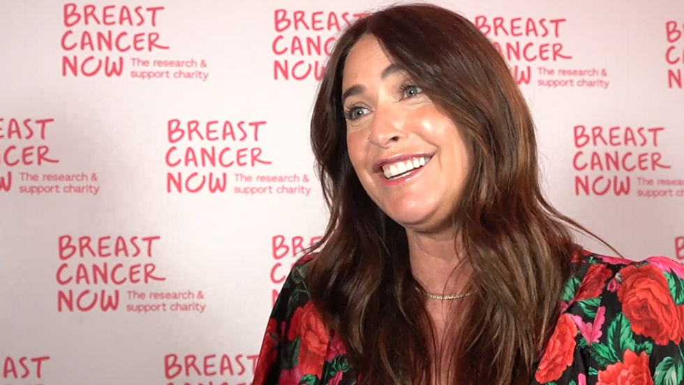 Lisa Snowdon at the Breast Cancer Now fashion show