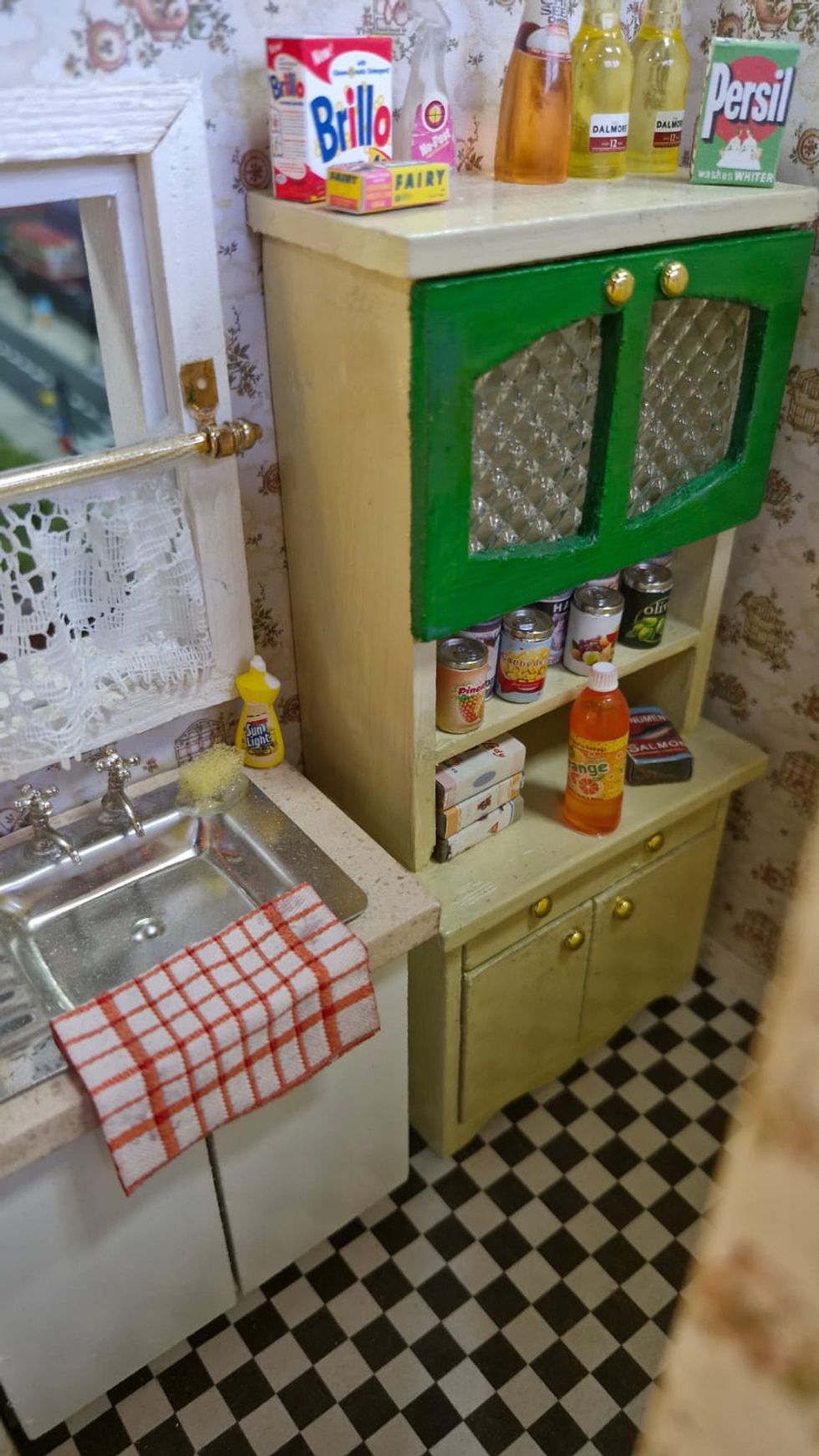 Little green cabinet