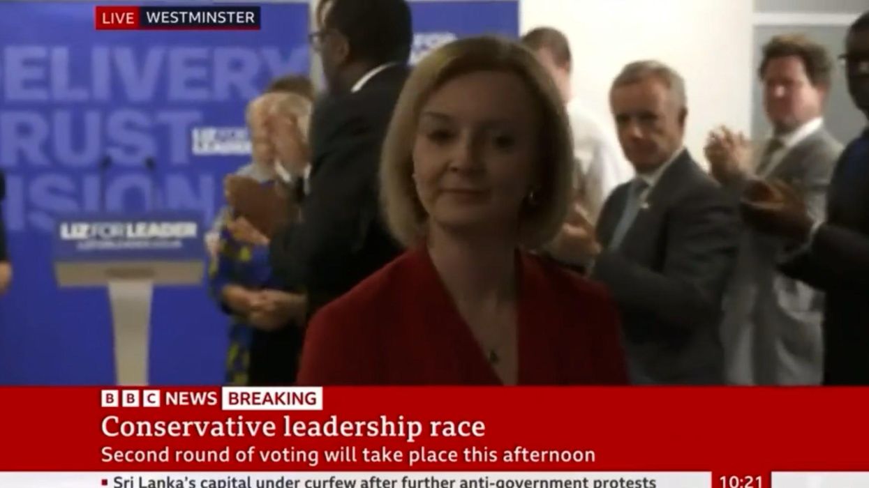 Liz Truss just got lost trying to leave her own leadership launch