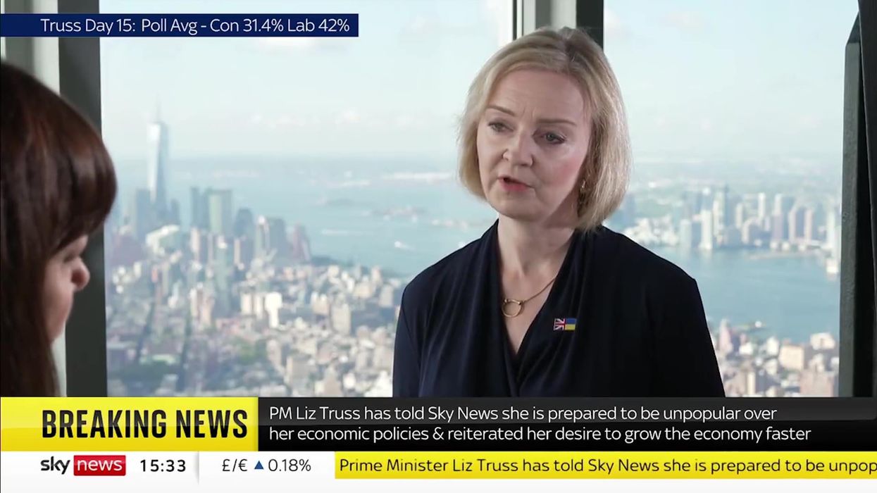 A breakdown of Liz Truss's disastrous first month as PM