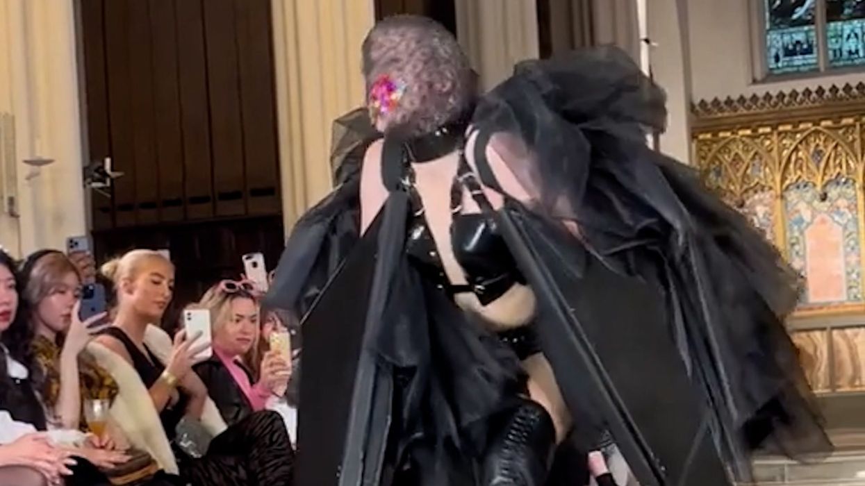 This London Fashion Week runway was so terrifying a 'child had to leave halfway through'