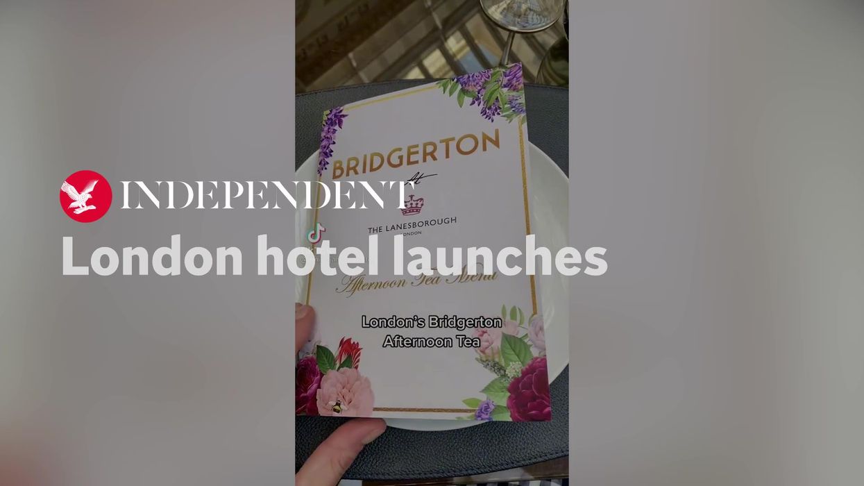 London hotel launches Bridgerton afternoon tea experience that feels like you're in the show