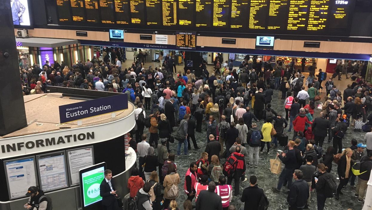 London's Euston station