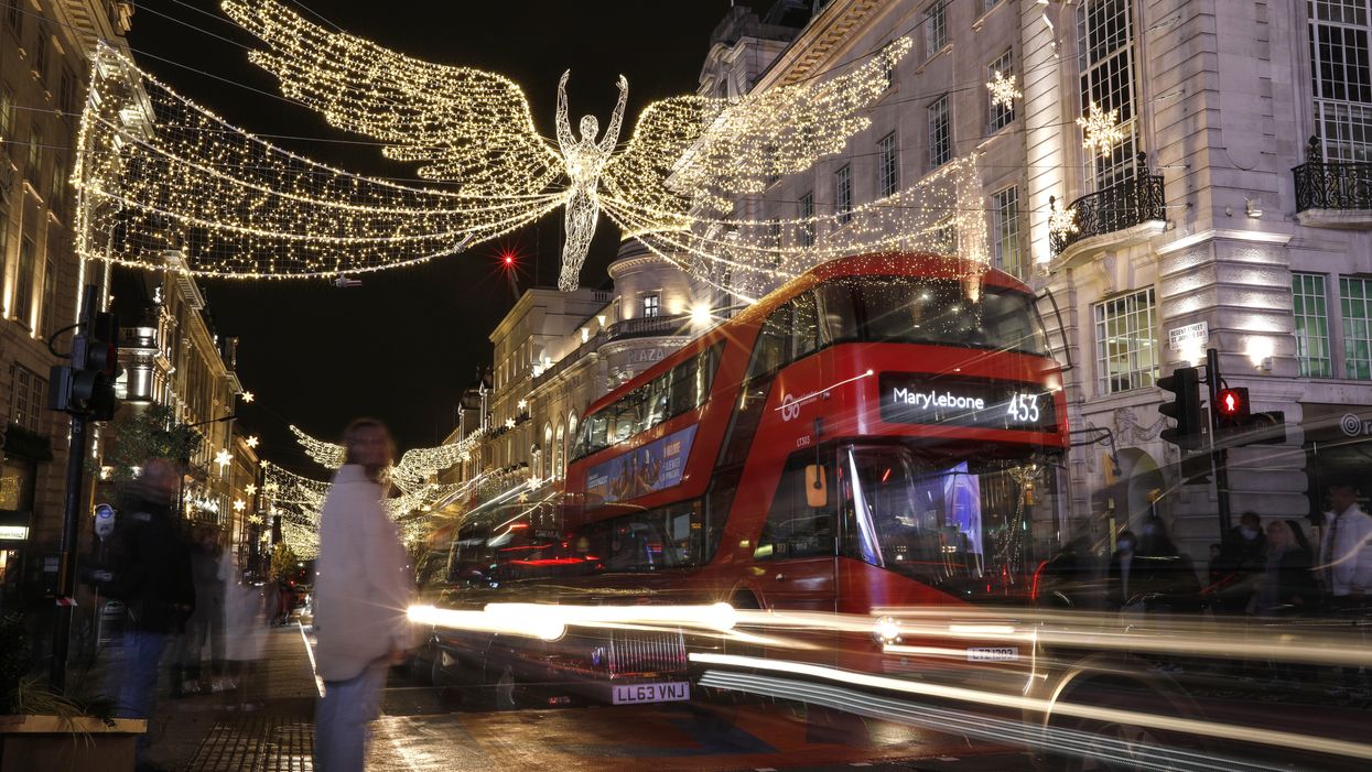 London’s West End is hoping for a bright Christmas (David Parry/PA)