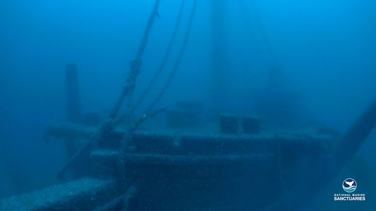 Missing shipwreck found in incredible condition at bottom of lake after 120 years