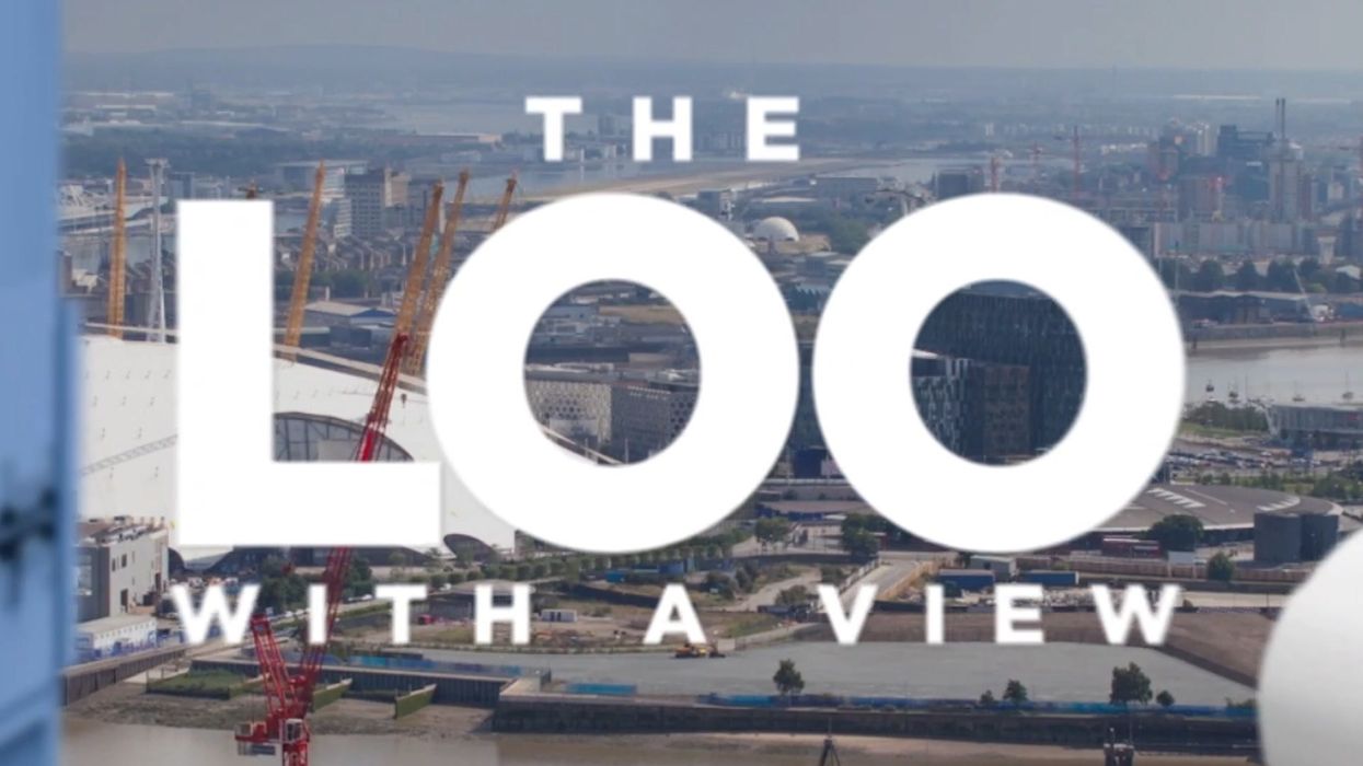 Loo suspended 100-feet above London is 'best place' to catch a view of city
