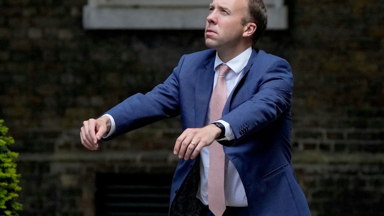 <p>Looks like Matt Hancock audition for a role in a zombie film</p>