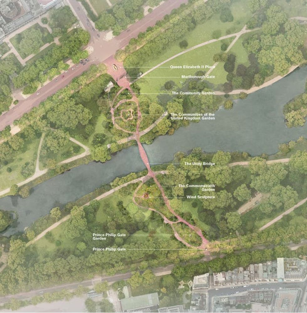 Lord Foster's plans for the Queen Elizabeth II Memorial