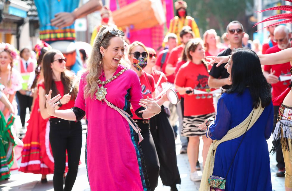 Colour fills Belfast streets as city marks largest cultural diversity festival