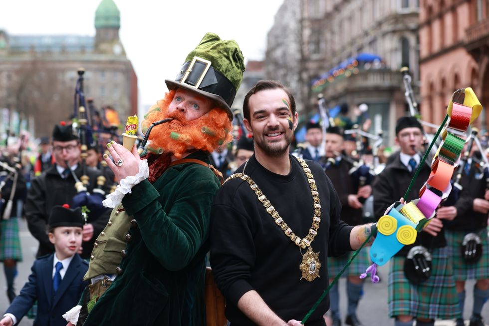 Thousands line streets of Belfast for colourful St Patrick’s Day parade