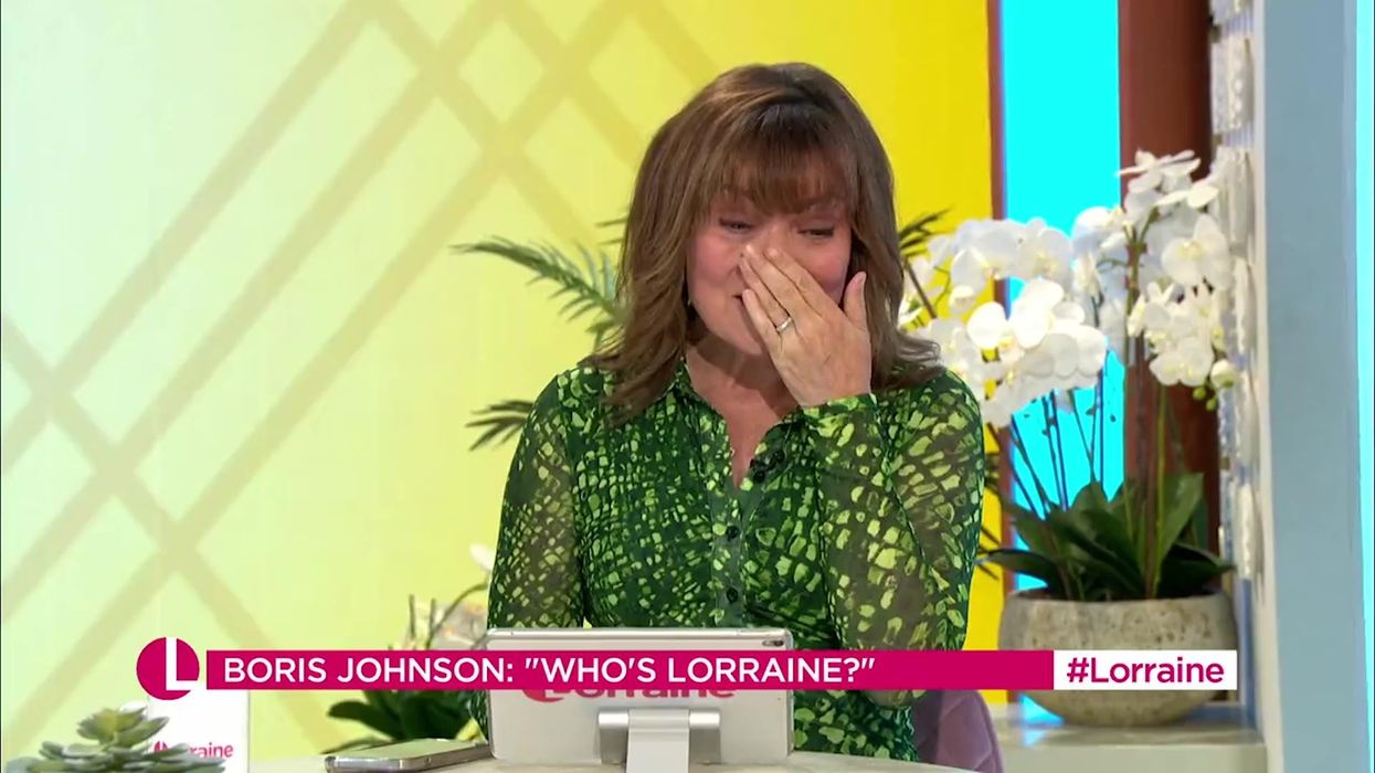 Lorraine Kelly had a priceless reaction to Boris Johnson not knowing who she was
