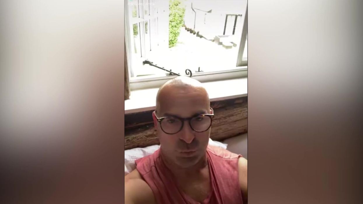 Louie Spence frets that he had 'terrible' dreams about vaginas