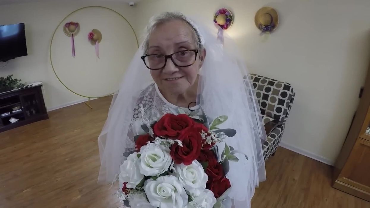 'Sod it': 77-year-old woman marries herself after getting sick of waiting for men