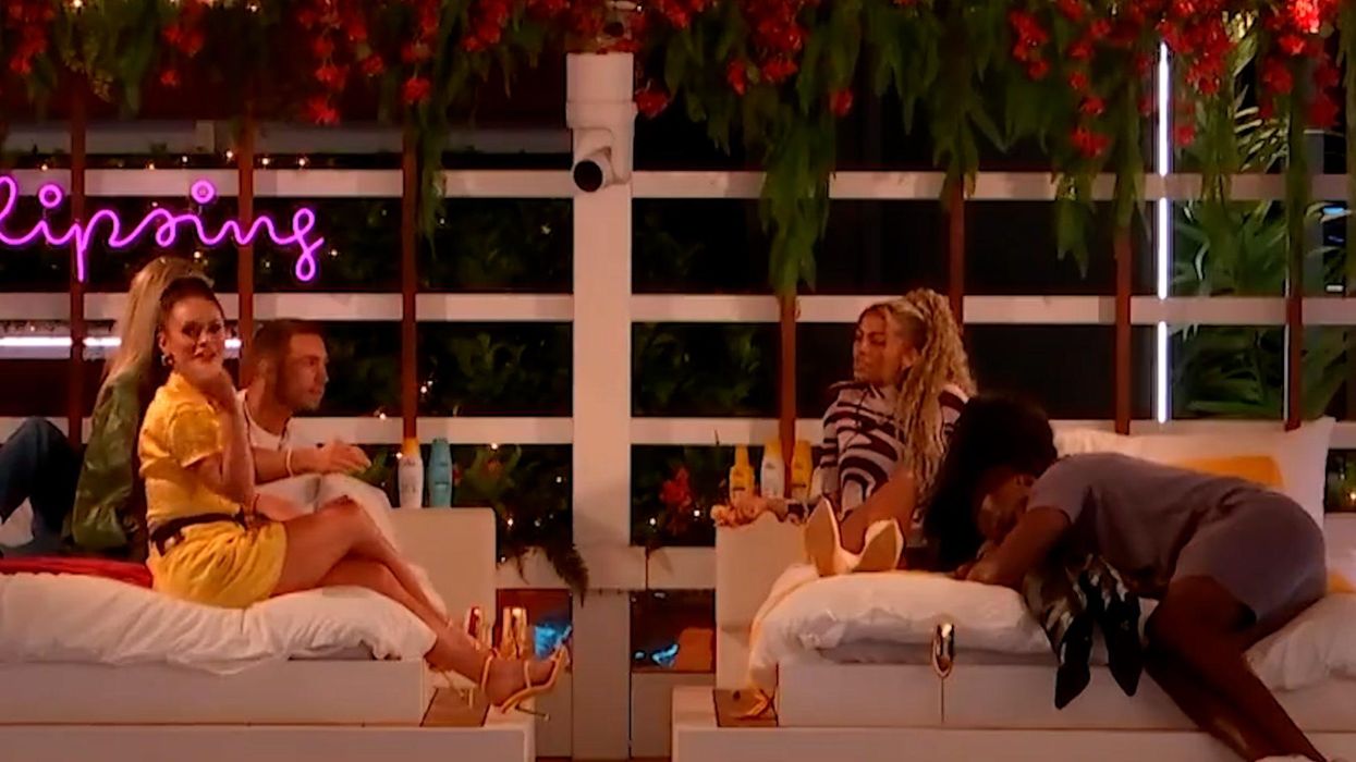 Love Island first look: Zara and Olivia clash over 'private' chat with Tom