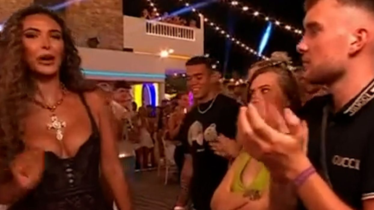 Maya Jama catches moment Love Island guest checks her out on live TV