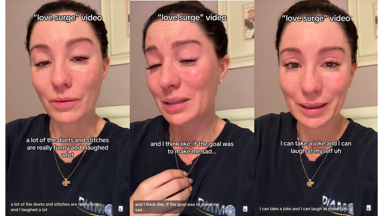 'Love surge' woman reduced to tears after mockery: "I didn't expect that much hate"
