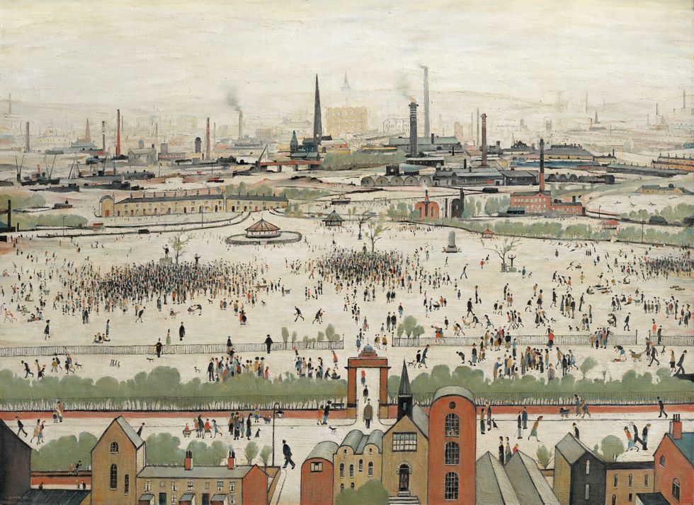 LS Lowry’s Sunday Afternoon to be publicly displayed first time in 57 years