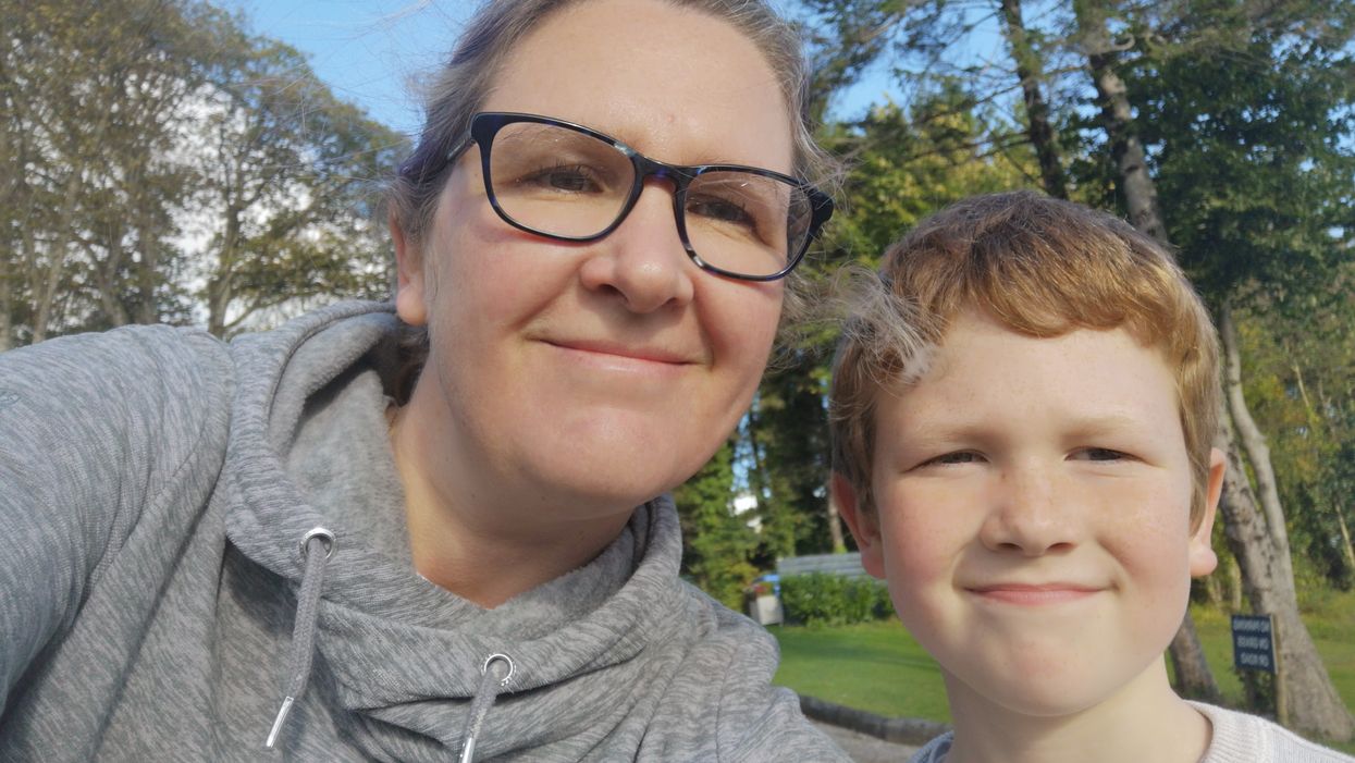 Lucas Fox has walked over 550,000 steps so far for Vasculitis UK (Michaela Fox)