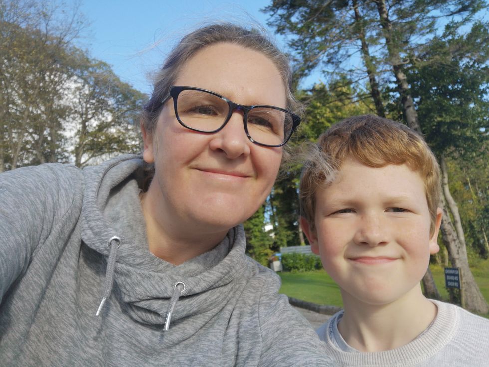 Lucas Fox has walked over 550,000 steps so far for Vasculitis UK (Michaela Fox)