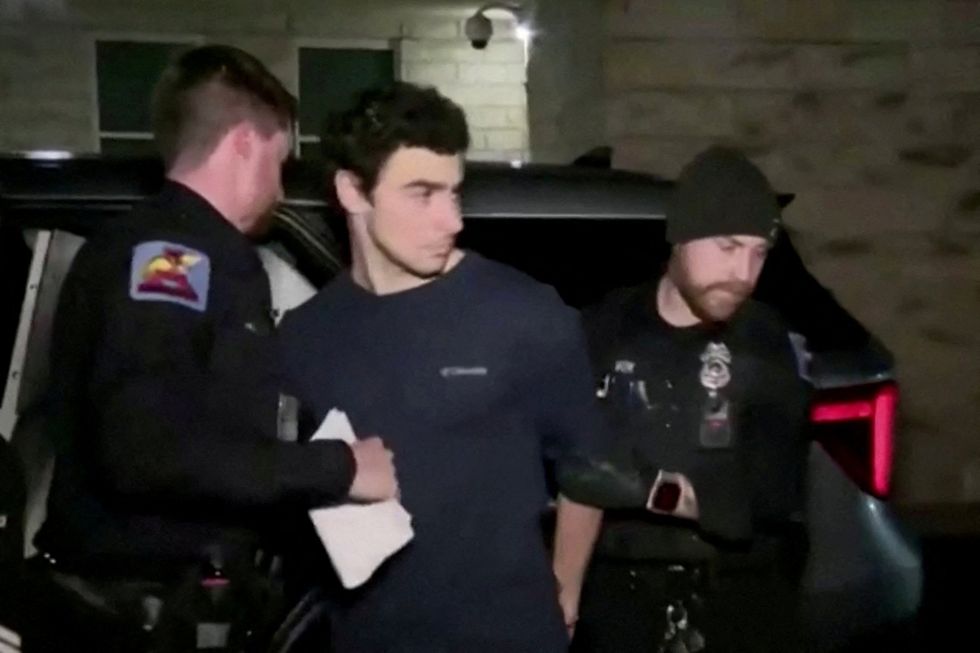 Luigi Mangione, 26, a suspect in the New York City killing of UnitedHealth executive Brian Thompson, arrives for his arraignment at Blair County Court House in Hollidaysburg, Pennsylvania, U.S. December 9, 2024, in a still image from video
