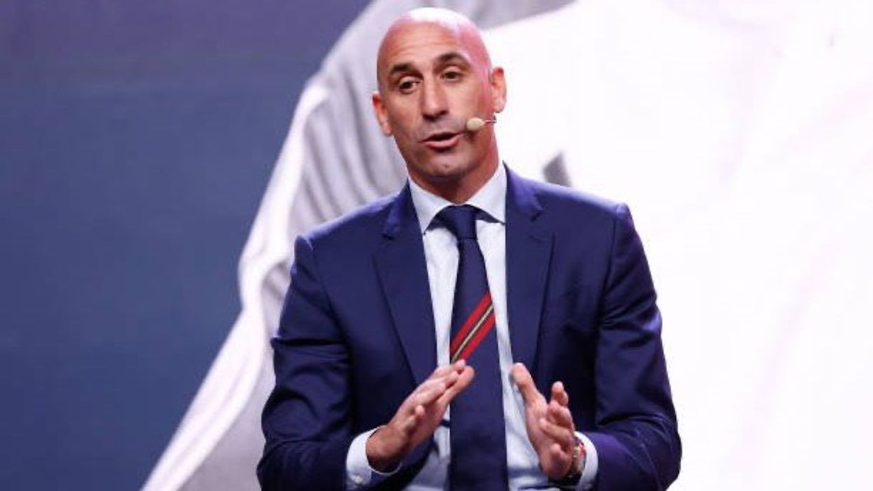 Underfire Spanish FA chief Luis Rubiales once played in Scotland and he was a total flop