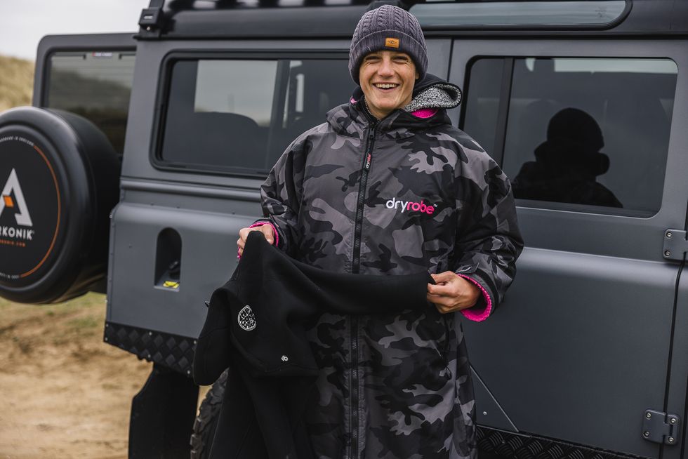 British surfer, 16, says it is ‘insane’ to win silver in international event