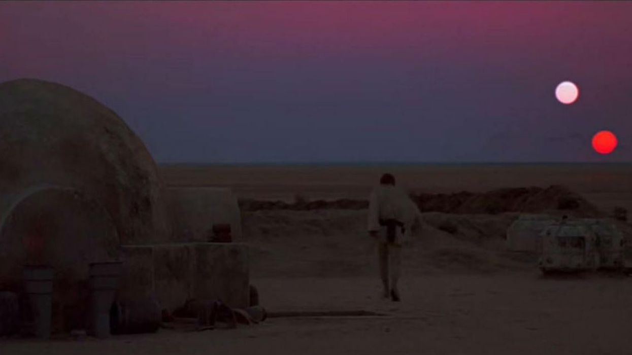 Luke Skywalker in Tatooine