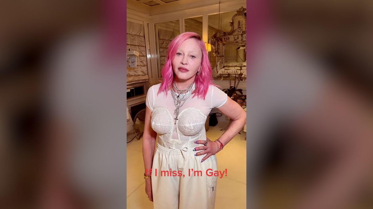 Madonna hints that she's gay in new TikTok video