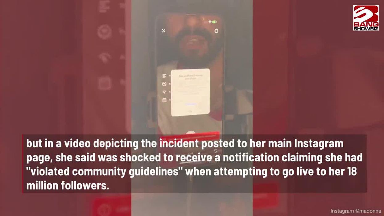 Madonna compared to 'sleep paralysis demon' after wearing lace balaclava