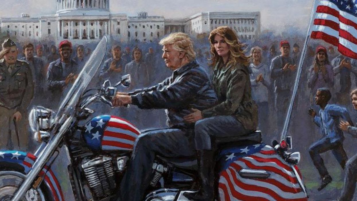 'MAGA Ride' by Jon McNaughton