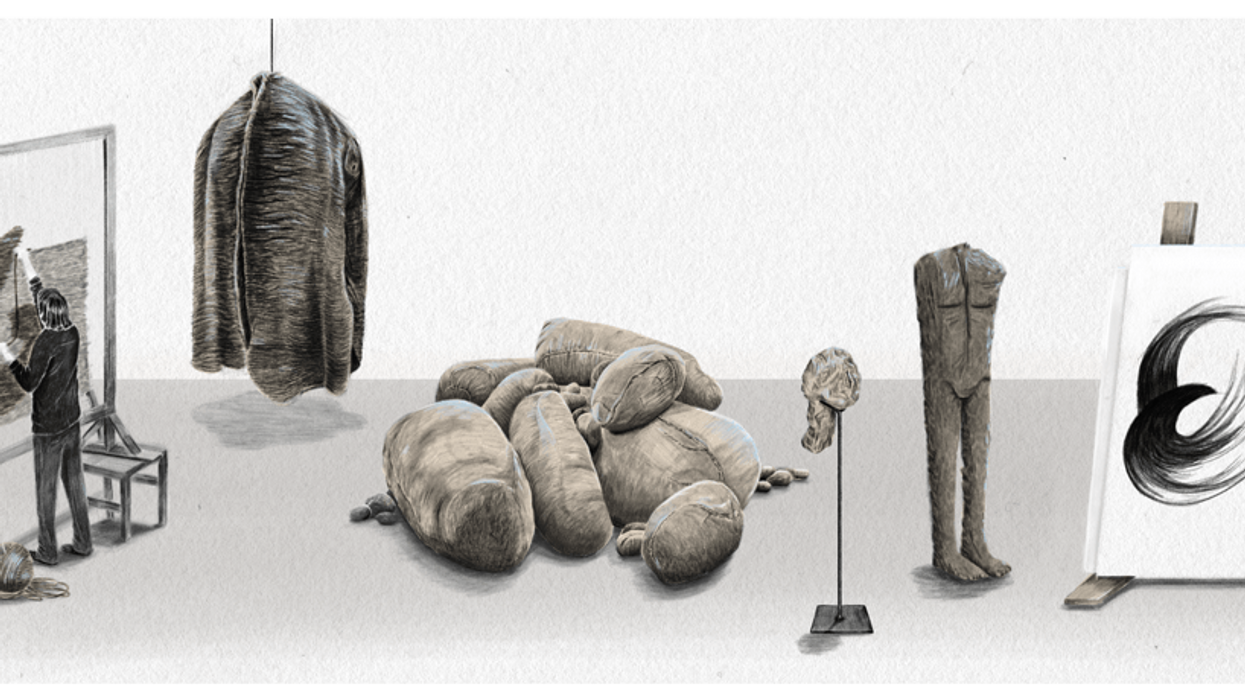 Who is Magdalena Abakanowicz? The sculptor featured in today's Google Doodle