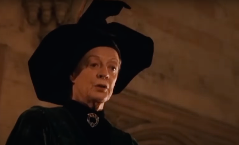 Maggie Smith as Minerva McGonagall