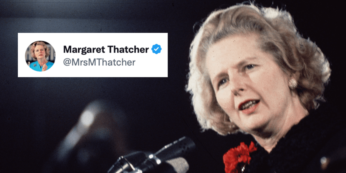 Twitter account pretending to be Margaret Thatcher causes confusion ...