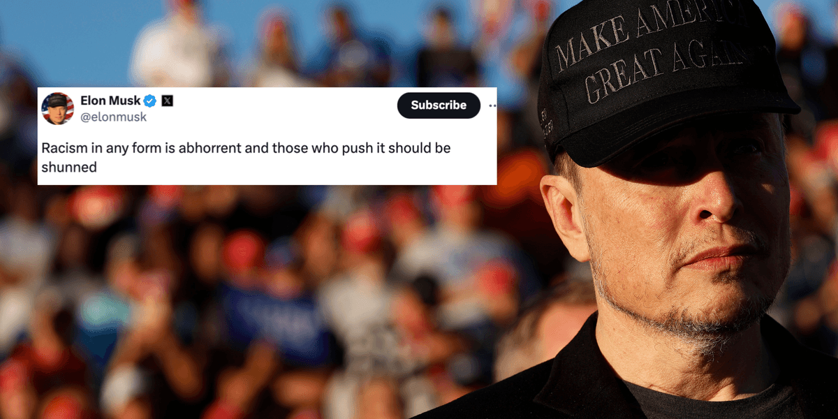 Elon Musk who backed antisemitic tweet says those who push racism ...