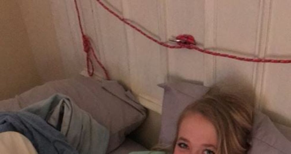 Maison's girlfriend Meghan