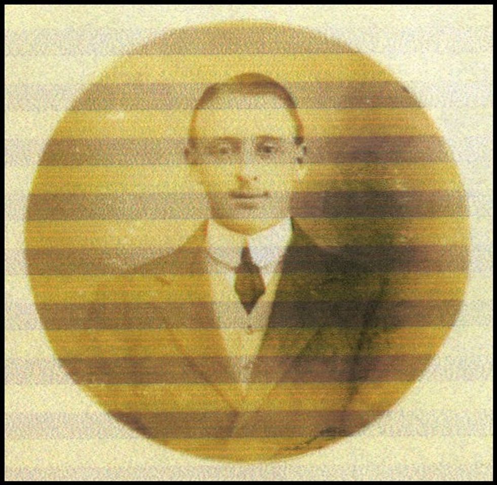 Major Freddy Small was the first member of the Royal Flying Corps to shoot down an enemy aircraft with a machine gun (Dix, Noonan, Webb/PA)