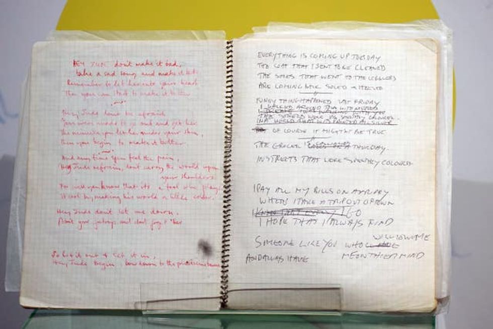 Mal Evans\u2019 Beatles notebook