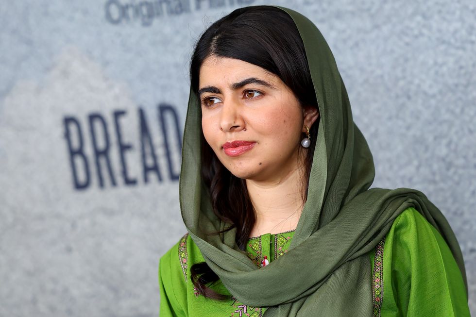 Malala Yousafzai attends the Los Angeles Premiere of Apple Original Films' "Bread & Roses" at Hammer Museum on November 14, 2024 in Los Angeles, California