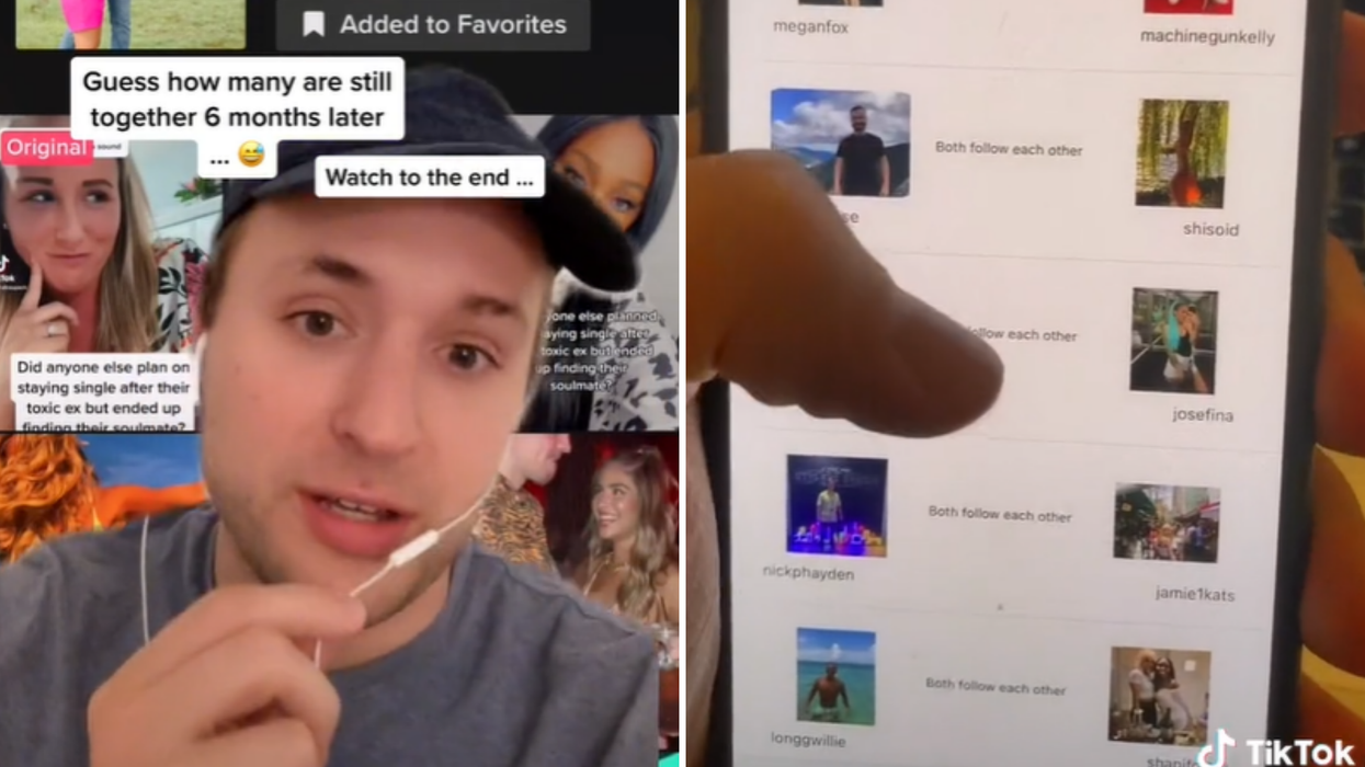 Man creates app to keep track of when TikTok couples split up