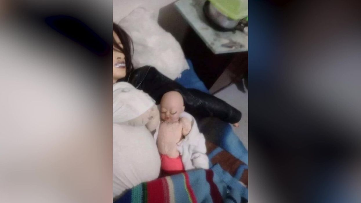 Man engaged to a doll announces birth of his third 'child'