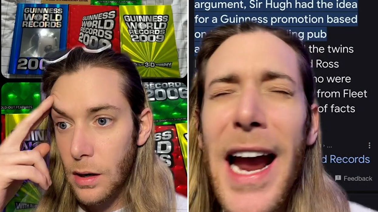 Everyone is just finding out why the Guinness Book of Records actually exists