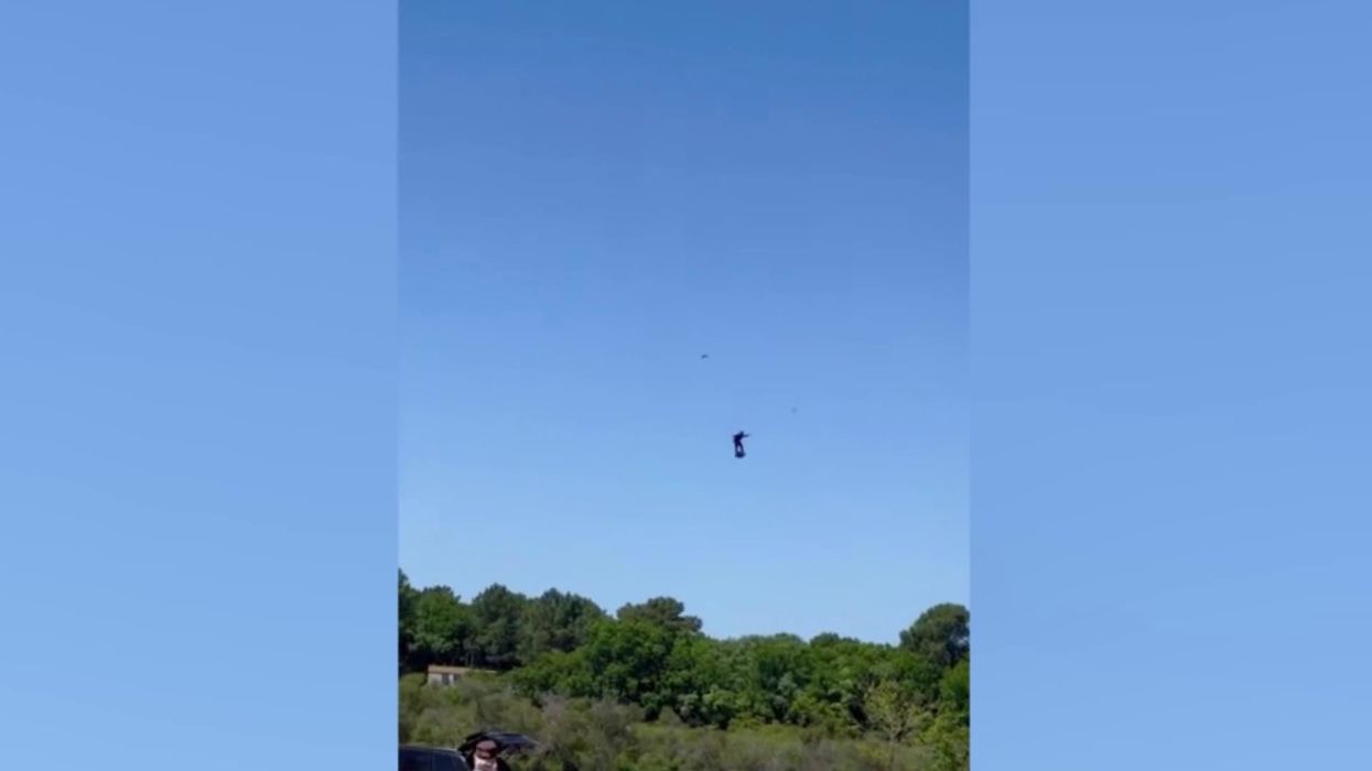 Jetpack inventor injured after losing control...of jetpack