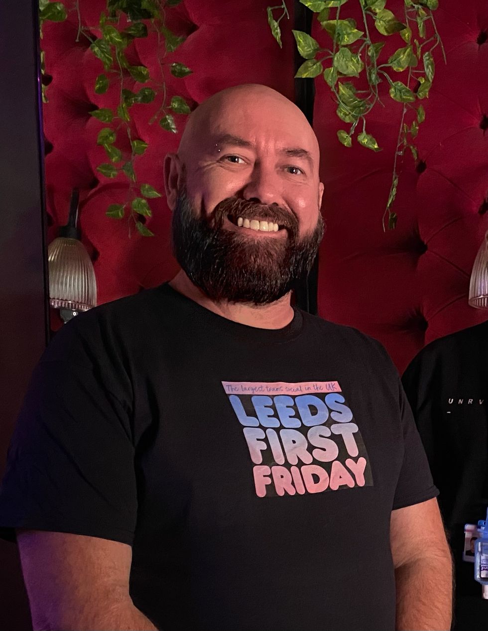 Man smiling at the camera