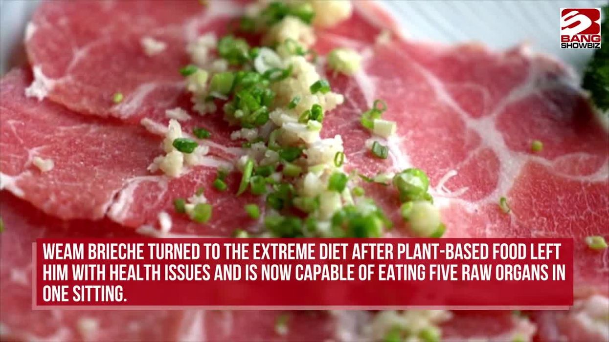Former vegan claims he hasn't been sick after switching to raw meat diet